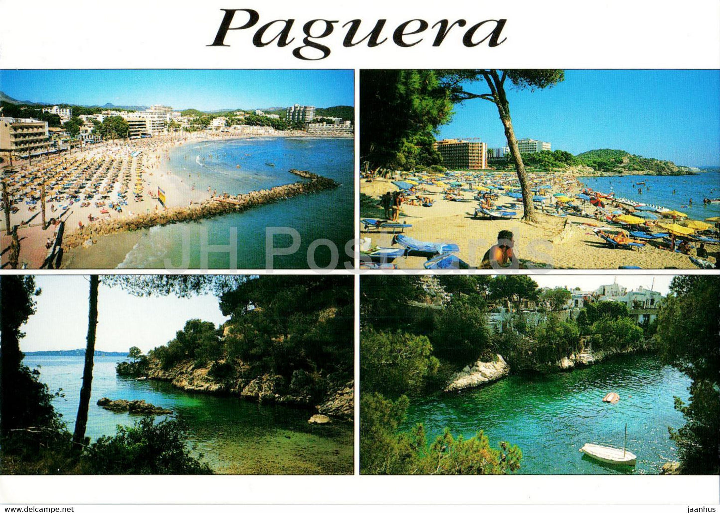 Paguera - Mallorca - multiview - 2942 - 2000 - Spain - used - JH Postcards