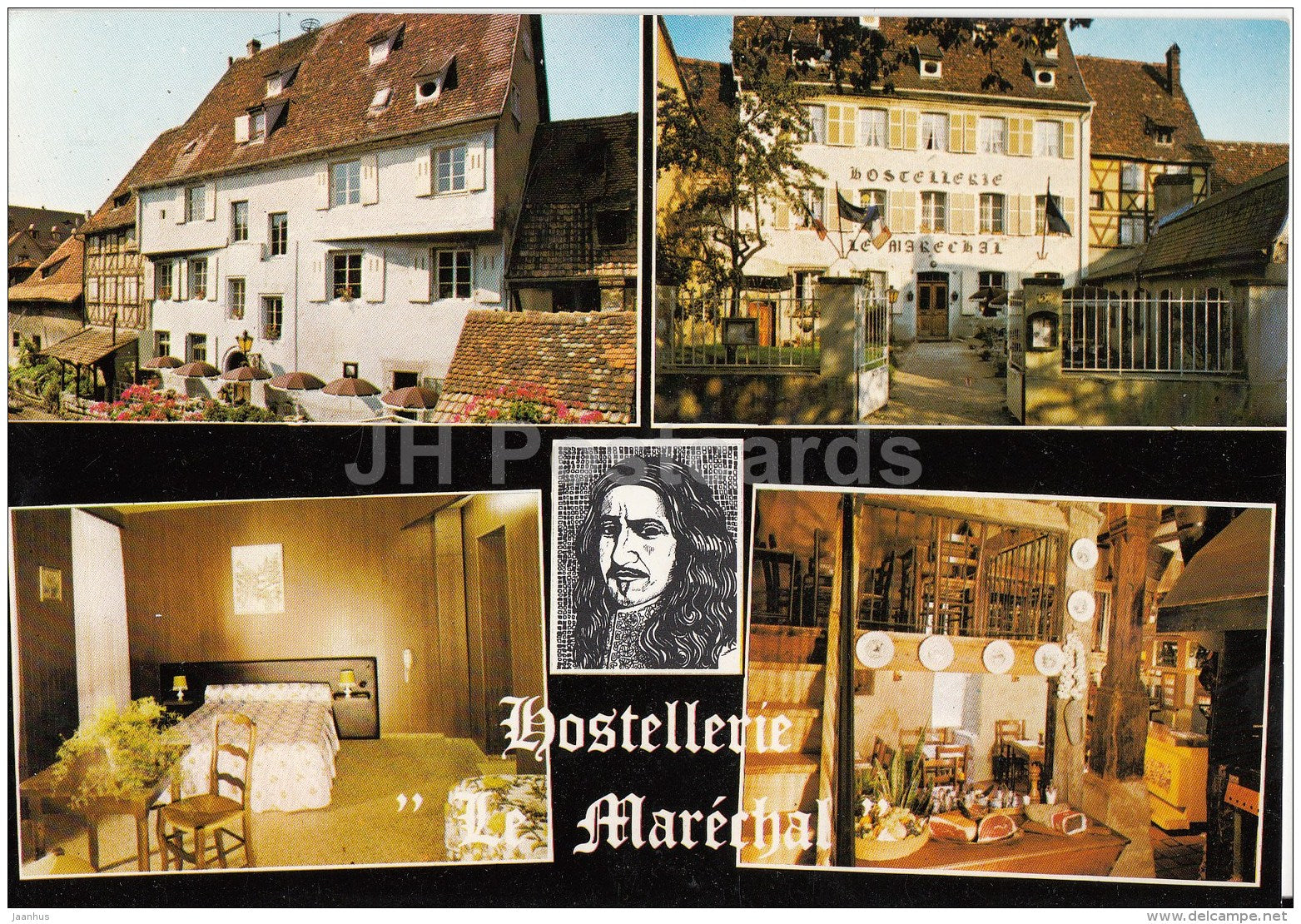 Hostellerie - Le Marechal - hostel - France - unused - JH Postcards