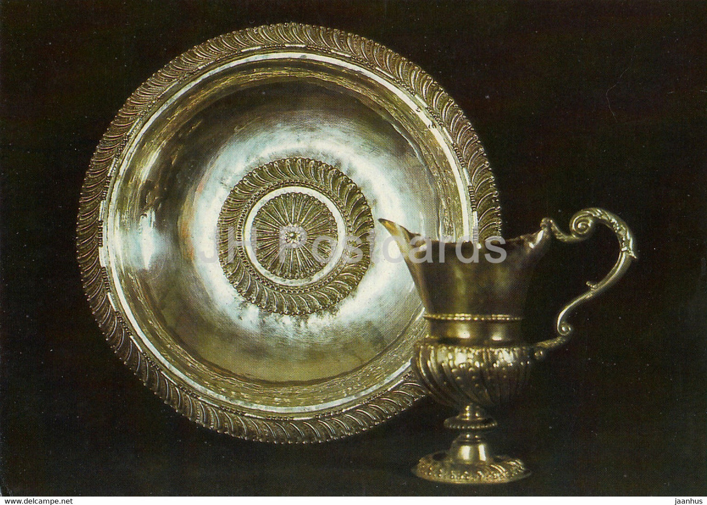 Barockes Lavabo - Domschatzkammer St Petri in Bautzen - 1987 - DDR Germany - unused - JH Postcards