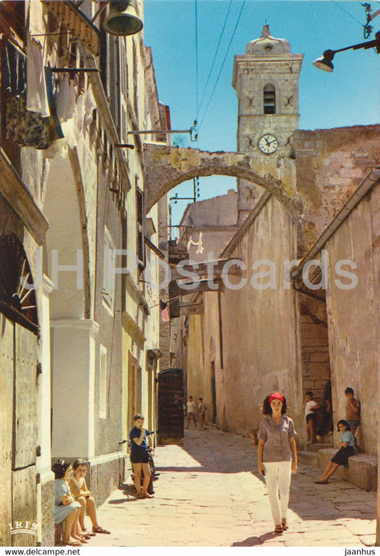 Bonifacio - Vieille rue en haute ville - France - unused - JH Postcards