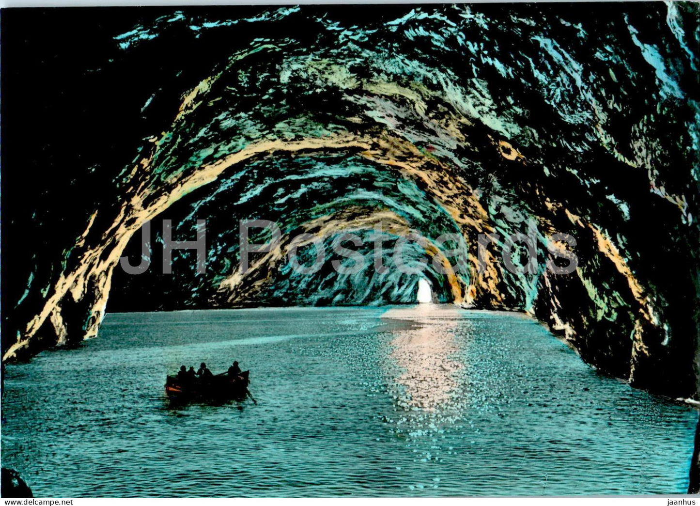 Capri - Grotta Azzurra - The Blue Grotto - 140781 - Italy - unused - JH Postcards