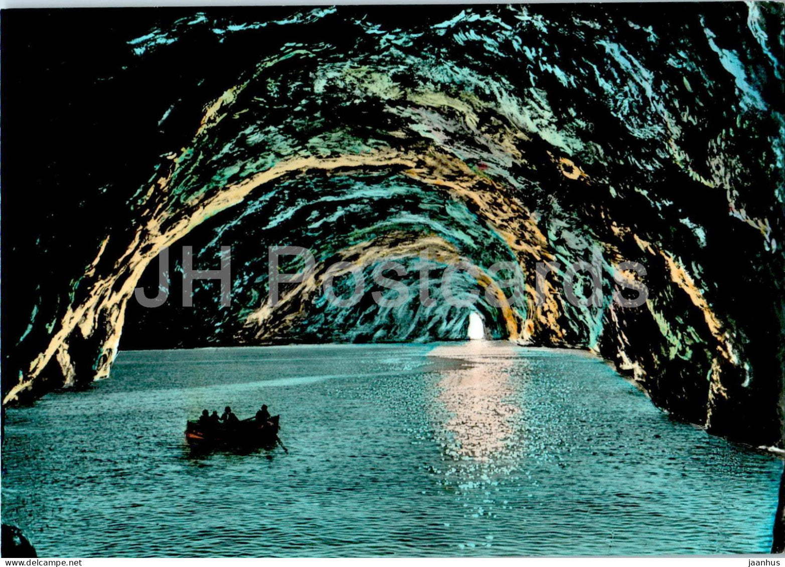 Capri - Grotta Azzurra - The Blue Grotto - 140781 - Italy - unused - JH Postcards