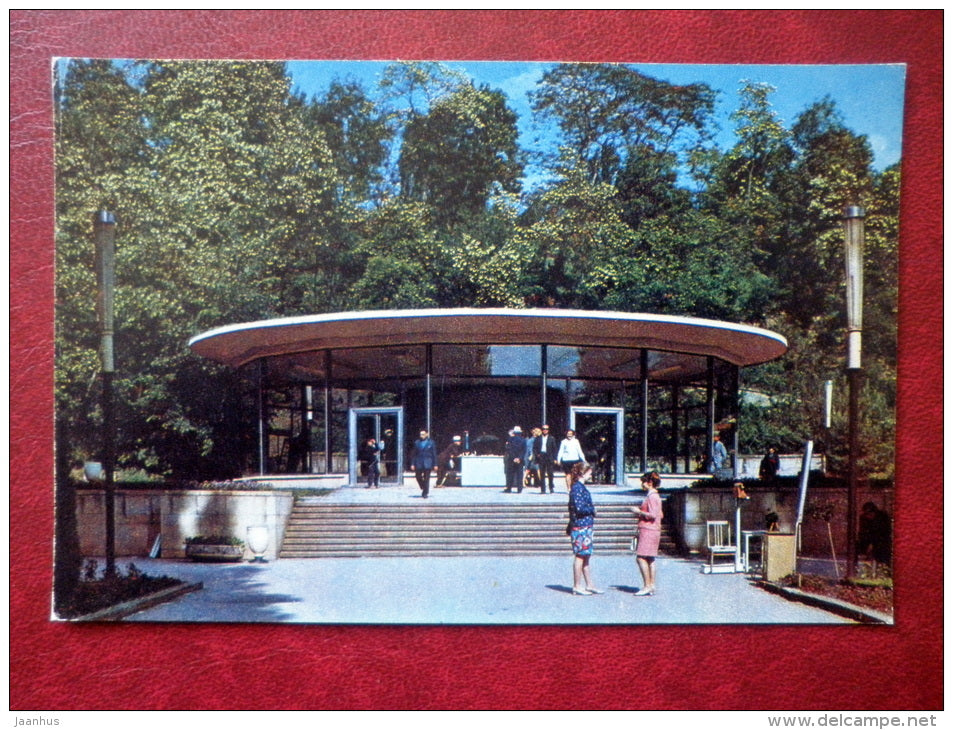 New Narzan pump-room - Kislovodsk - 1971 - Russia USSR - unused - JH Postcards