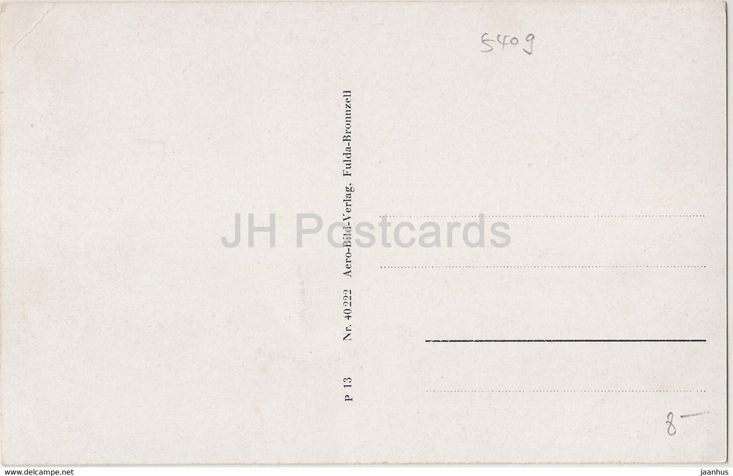Kloster Arnstein Obernhof - Fliegeraufnahme - 40222 - carte postale ancienne - Allemagne - inutilisée
