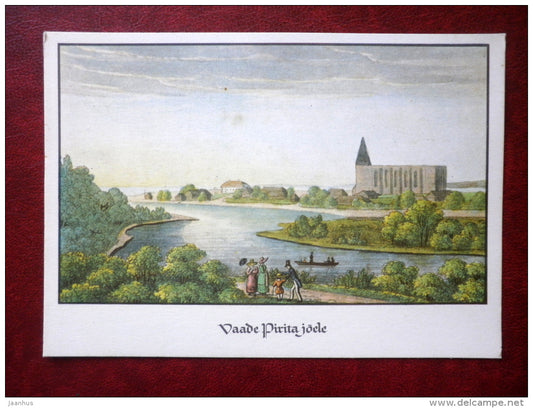 View at Pirita River - Tallinn - REPRODUCTION! - 1969 - Estonia USSR - unused - JH Postcards