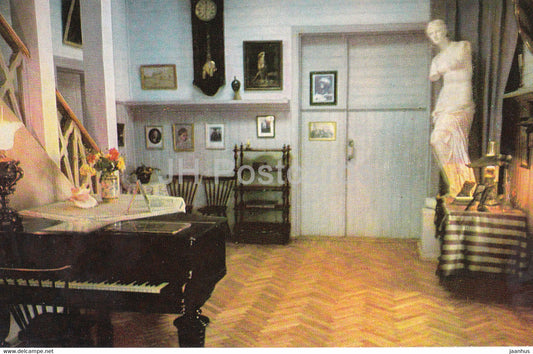 Penaty Estate Museum of Russian Artist Ilya Repin - Living Room - 1975 - Russia USSR - unused - JH Postcards
