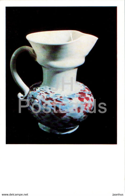 Jug - Spanish Glass in Hermitage - Spanish art - 1970 - Russia USSR - unused - JH Postcards