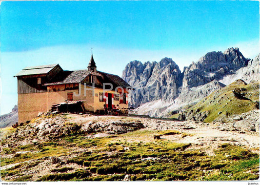 Dolomiti di Fassa - Rifugio Preuss - Catinaccio - 1972 - Italy - used - JH Postcards