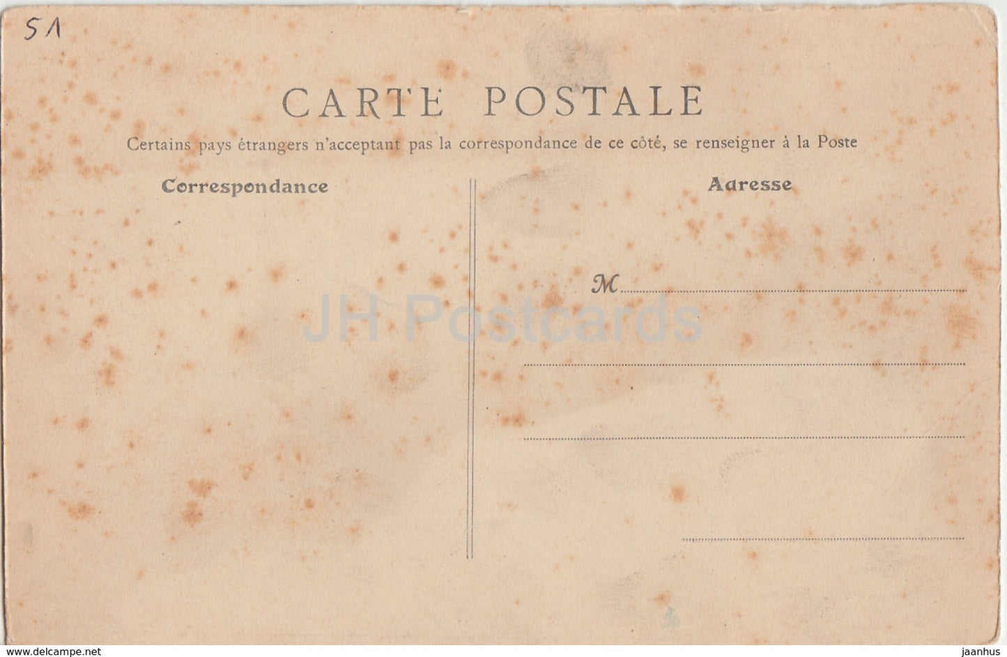 Montmirail - Le Chateau de Beaumont - 4 - castle - old postcard - France - unused