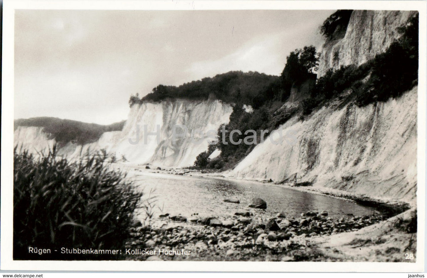 Rugen - Stubbenkammer - Kollicker Hochufer - 1935 - old postcard - Germany - unused - JH Postcards