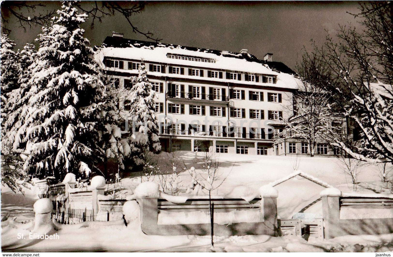 Freudenstadt - Kurhaus St Elisabeth - Germany - used - JH Postcards