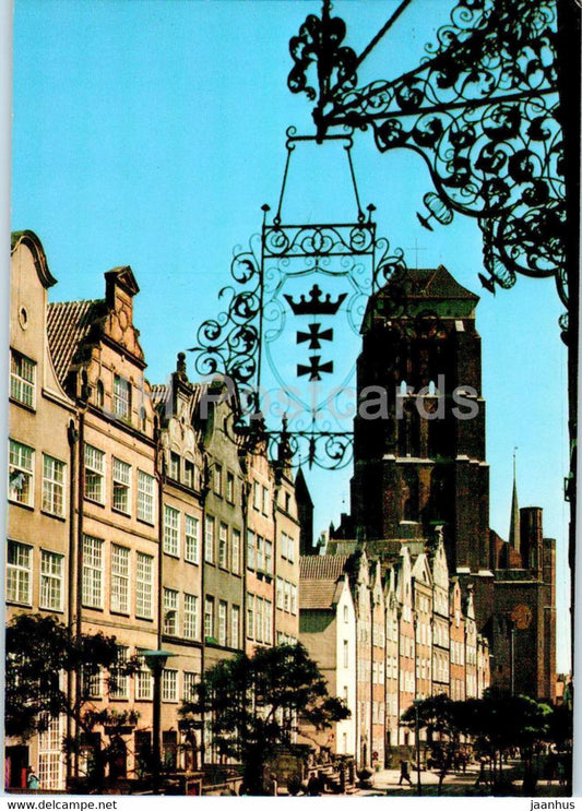 Gdansk - ulica Piwna - Piwna street - Poland - unused - JH Postcards