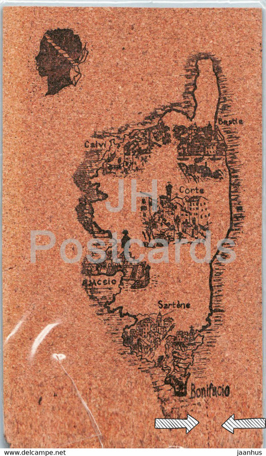 Bonifacio - Hachette - old postcard - France - unused - JH Postcards