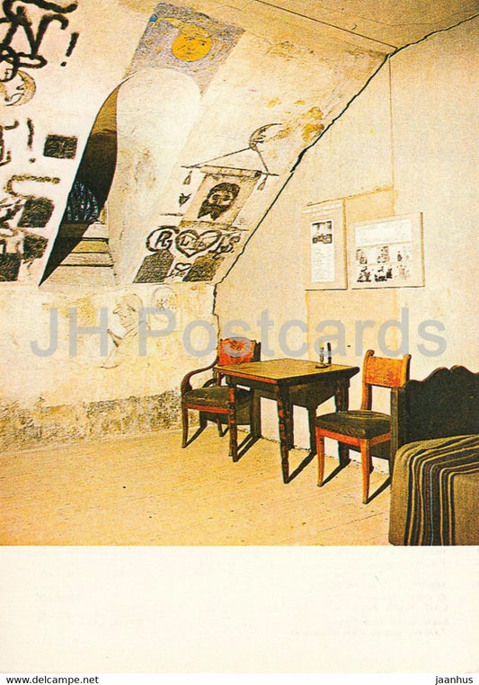 Tartu University - Students Lock Up Room - 1982 - Estonia USSR - unused - JH Postcards