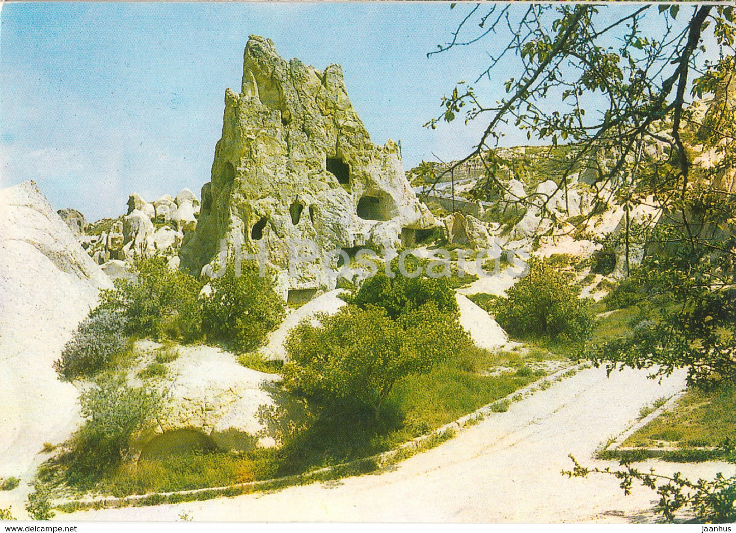 Goreme - Cappadocia - Rock Houses - 1988 - Turkey - used - JH Postcards