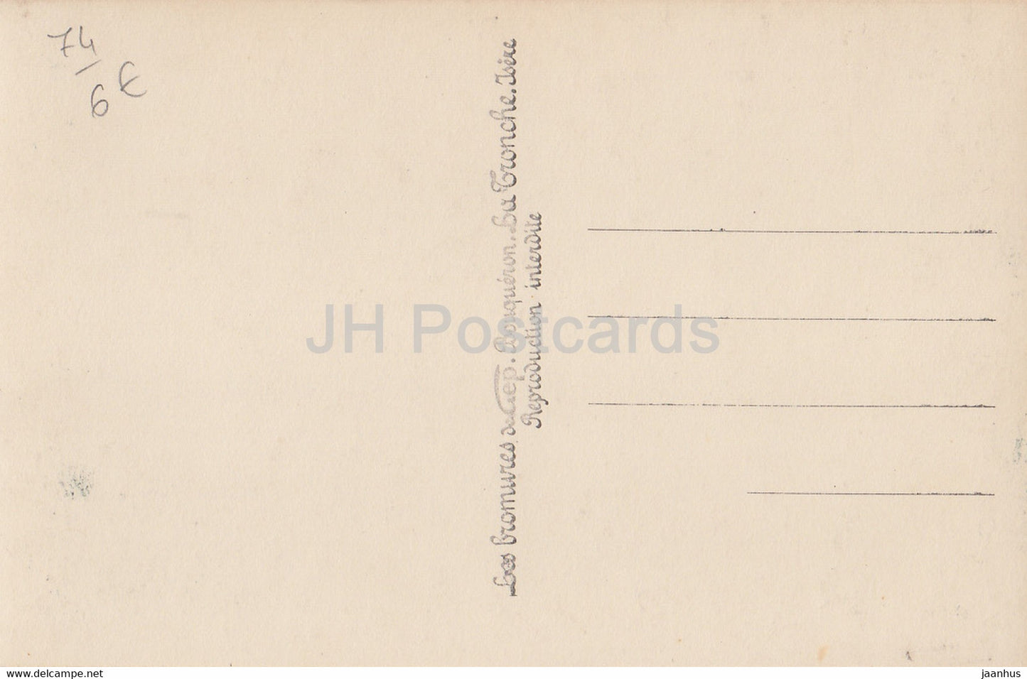 Chalets de la Croix de Fer - Aiguilles de l'Argentiere - 5637.21 - alte Postkarte - Frankreich - unbenutzt