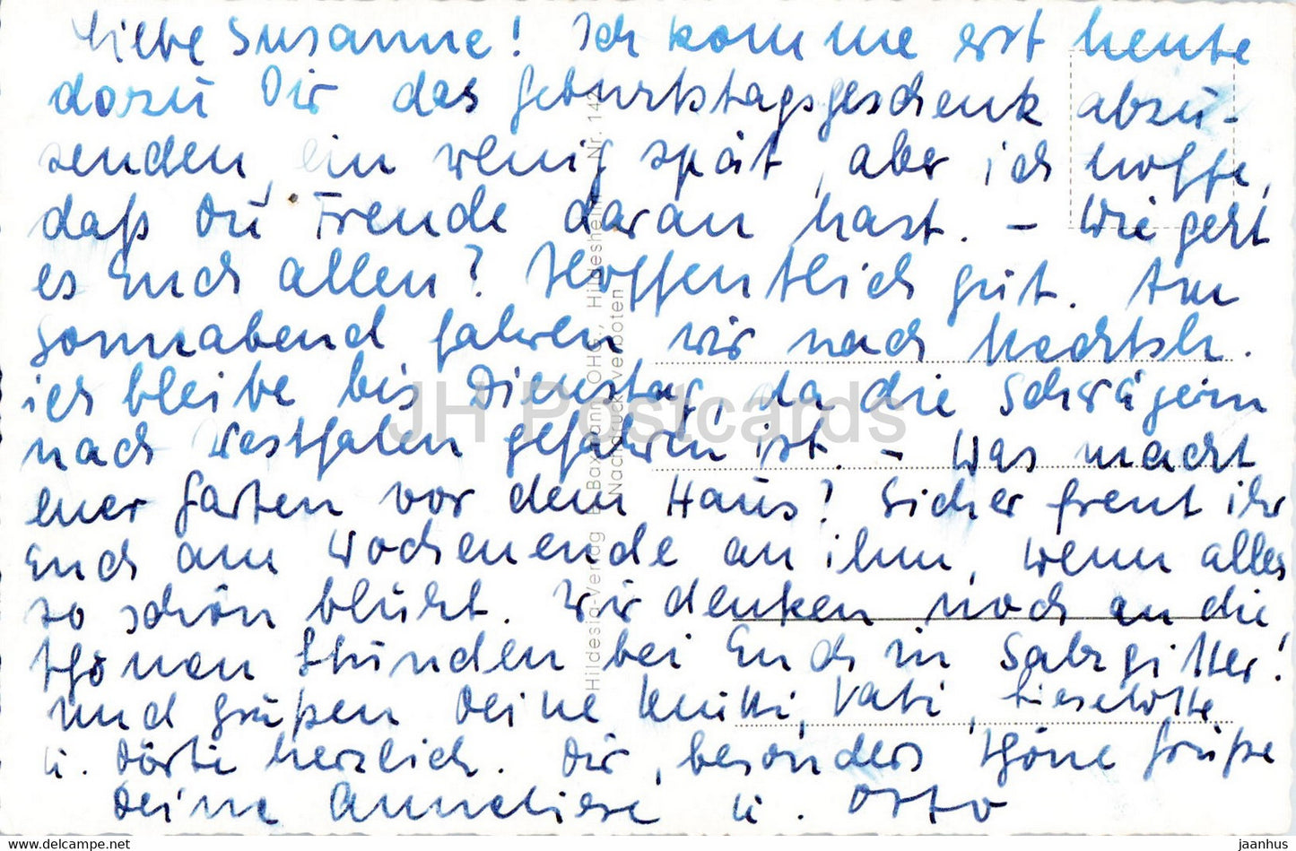 Bad Salzdetfurth - Moor u Solbad - Kurpark m Haus Sonnenblick - alte Ansichtskarte - Deutschland - gebraucht