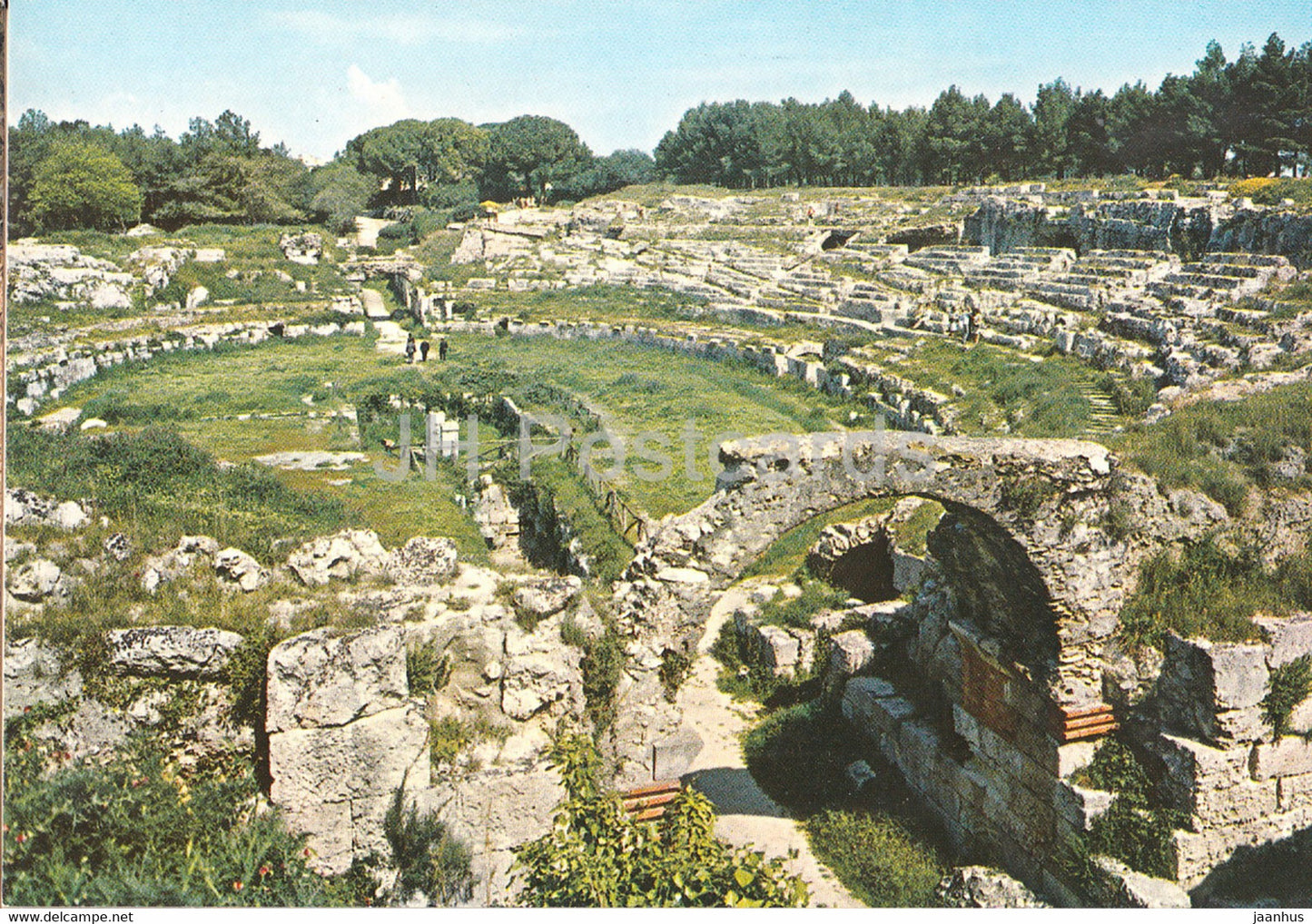 Siracusa - Anfiteatro Romano - Roman Amphitheatre - ancient - 102 - Italy - unused - JH Postcards