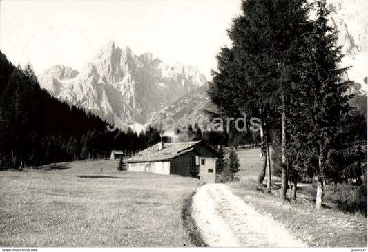 Val Fiscalina - Cima Una - Fischleintal - Einserkofl - Sesto Dolomiti - 1963 - Italy - used - JH Postcards