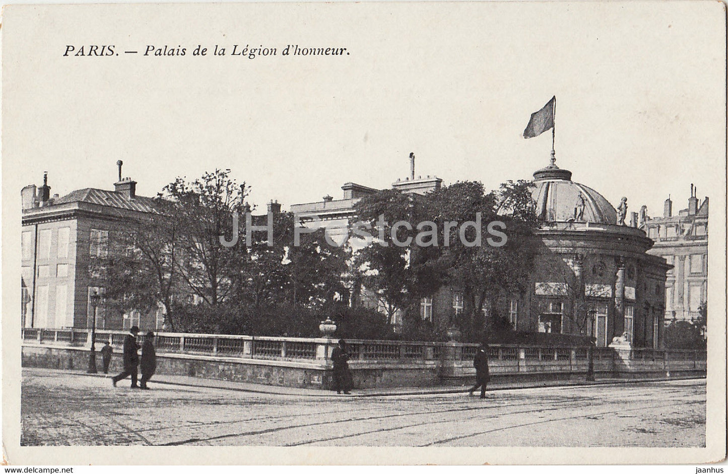 Paris - Palais de la Legion d'honneur - old postcard - France - unused - JH Postcards