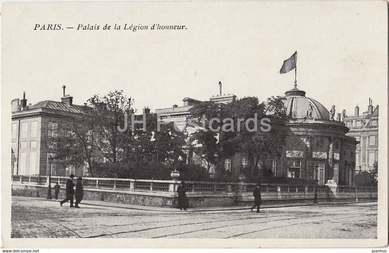 Paris - Palais de la Legion d'honneur - old postcard - France - unused - JH Postcards