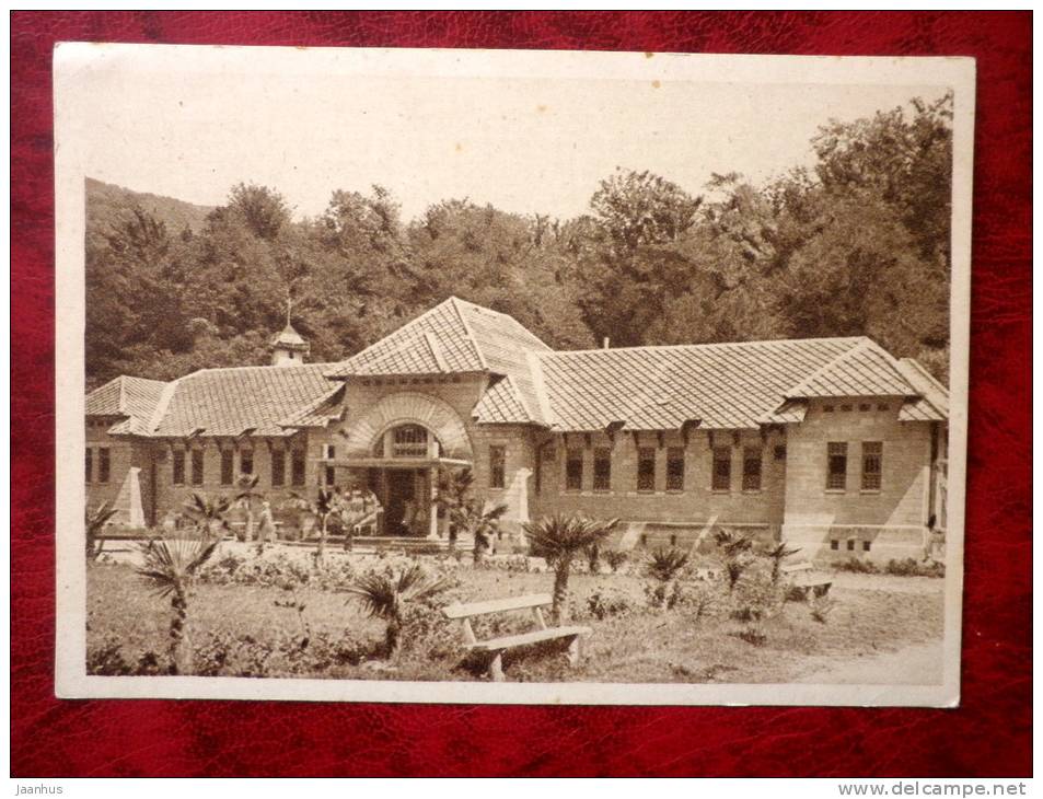 Sochi - Old Mazesta, bathing building - old postcard - Russia - USSR - unused - JH Postcards