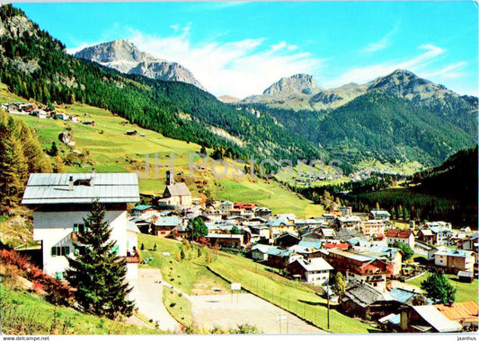 Campitello di Fassa 1448 m - Dolomiti - Italy - unused - JH Postcards