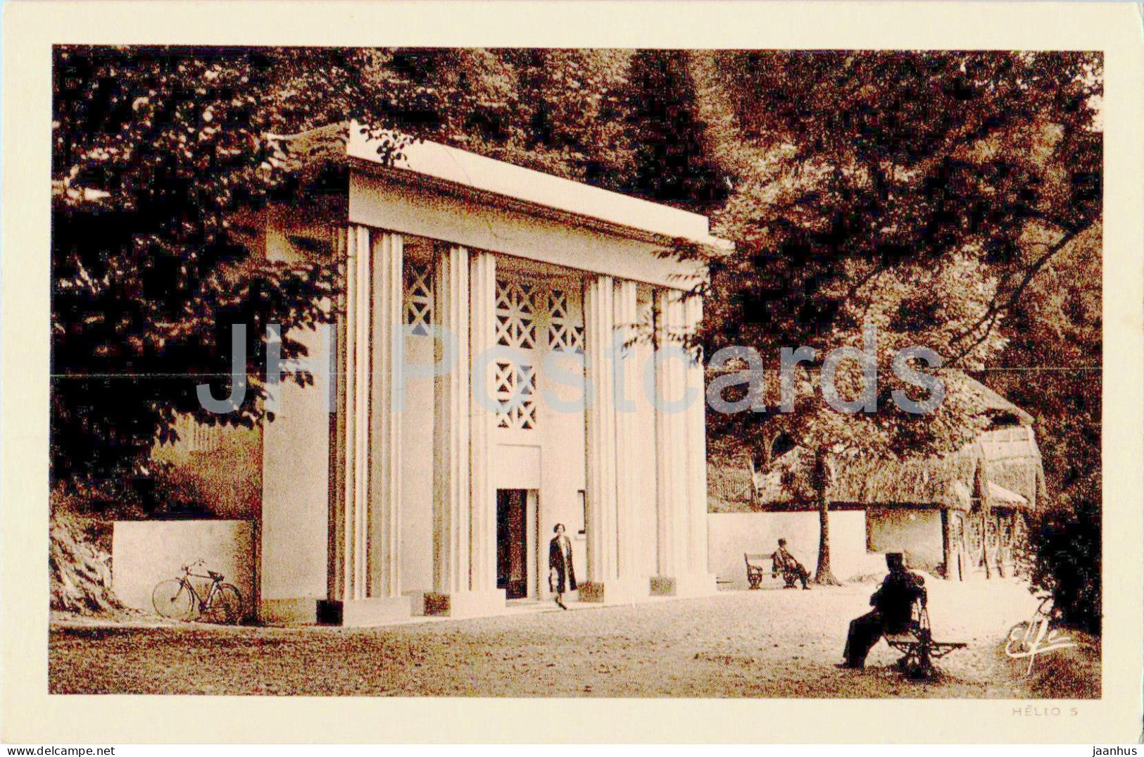 Luchon - Le Nouveau Vaporarium Dans Le Parc - 111 - old postcard - France - unused - JH Postcards