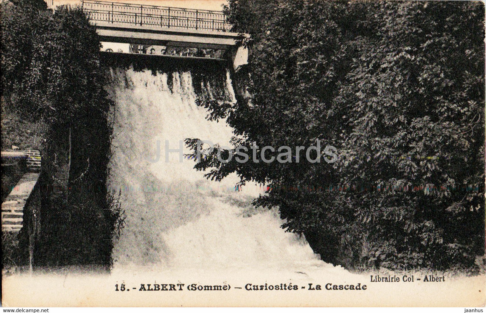 Albert - Curiosites - La Cascade - 15 - old postcard - France - unused - JH Postcards