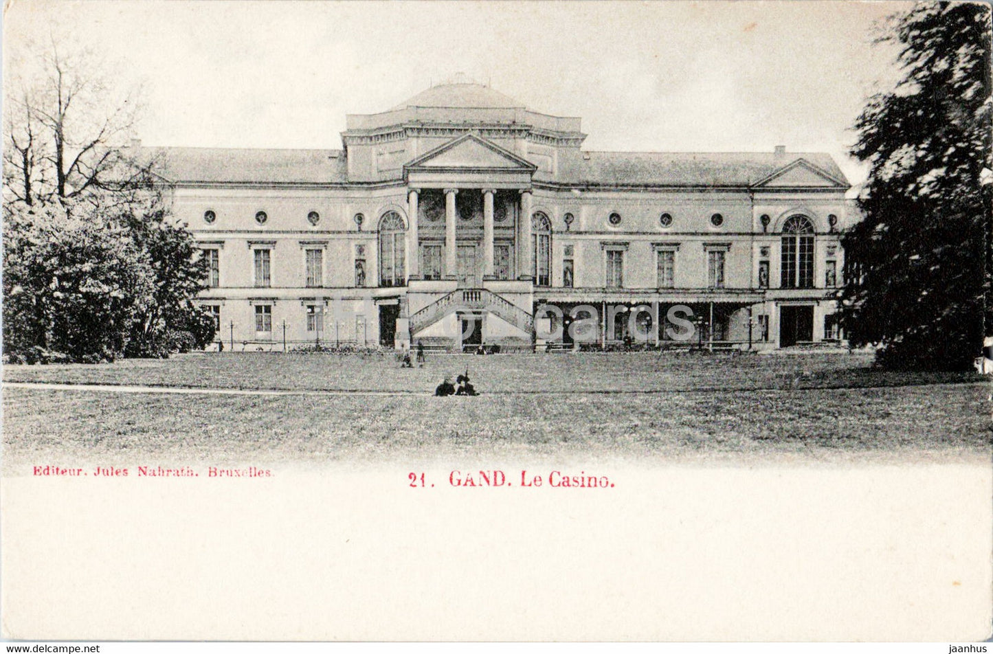 Gand - Gent - Le Casino - 21 - old postcard - Belgium - unused - JH Postcards