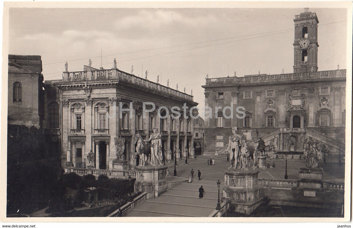 Roma - Rome - Campidoglio - Palazzo del Senatore e Museo Capitolino - 60160 - old postcard - Italy - unused - JH Postcards