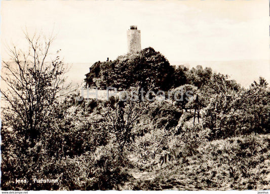 Jena - Fuchsturm - old postcard - Germany DDR - unused - JH Postcards