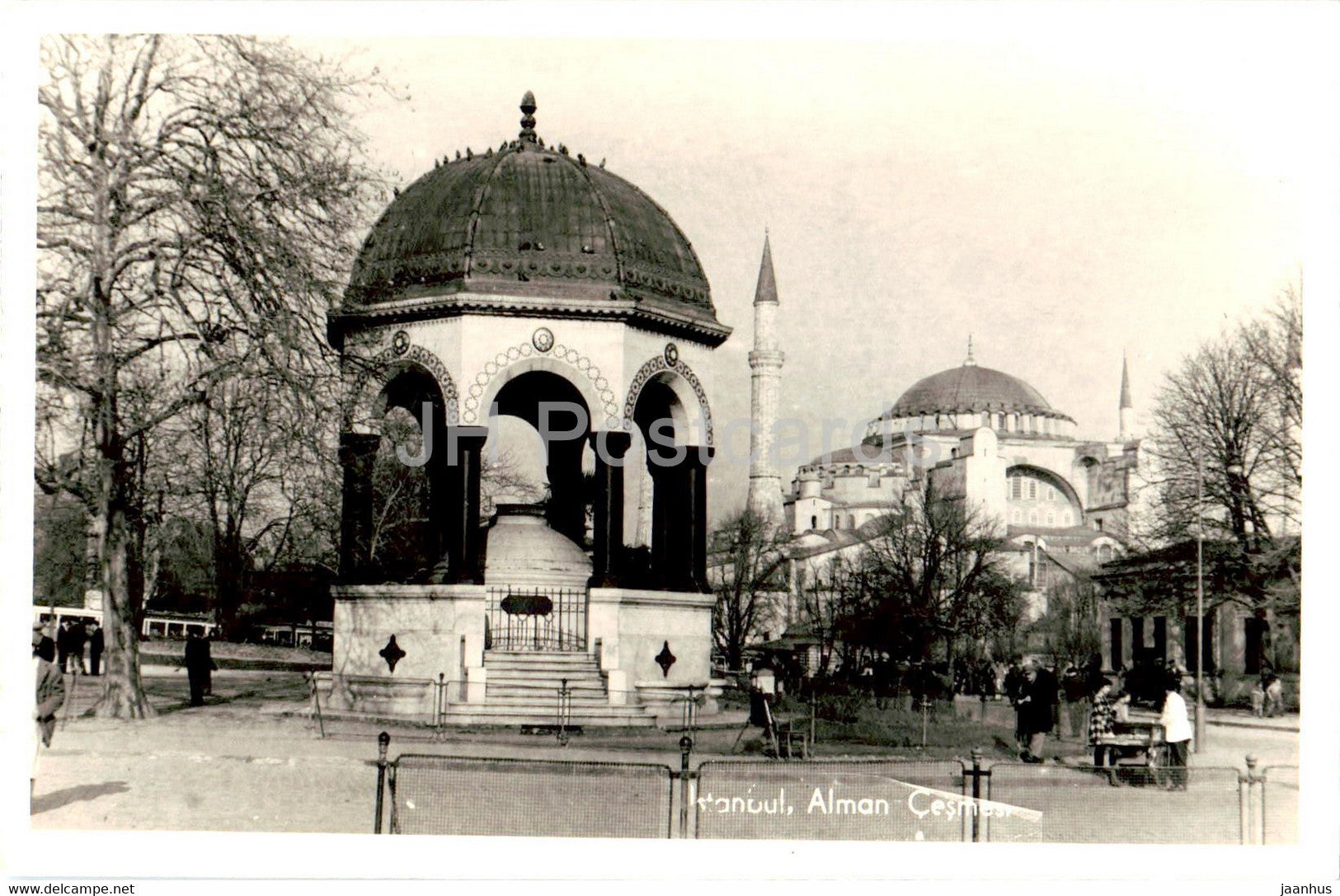 Istanbul - Alman Cesmesi - old postcard - Turkey - unused - JH Postcards