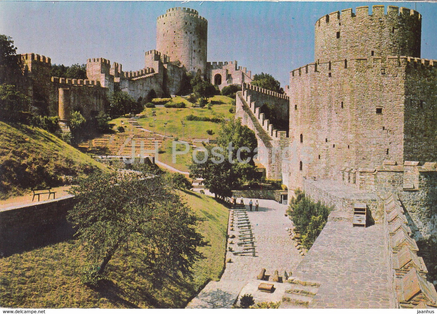Istanbul - The Fortress and the Bospherus - Turkey - unused - JH Postcards