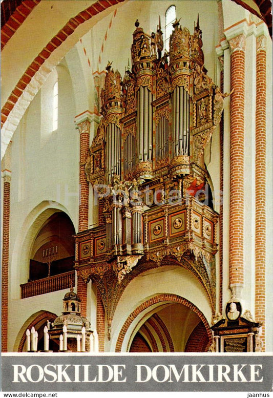 Roskilde Domkirke - Roskilde cathedral - The Organ - RO 10 - Denmark - unused - JH Postcards