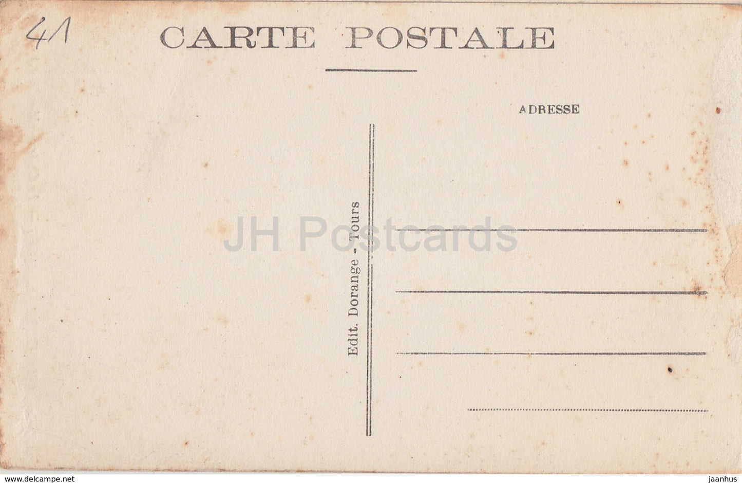 Chambord - Le Chateau - Caissons de plafond aux armes de Francois Ier - castle - 24 - old postcard - France - unused