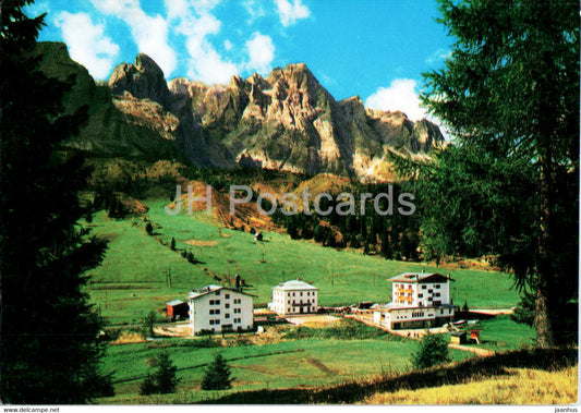 Passo M Croce Comelico - Kreuzbergpass - Hotel Popera - Popera Gruppe - 1968 - Italy - used - JH Postcards