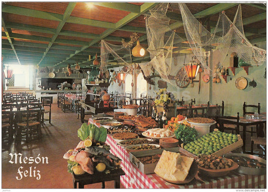 Hotel Restaurant Meson Feliz - Terracina - 8758 - Italy - Italia - unused - JH Postcards