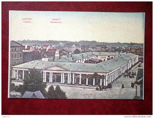 Tartu - Dorpat - Kaufhof - old postcard REPRODUCTION!!! - 1981 - Estonia USSR - unused - JH Postcards