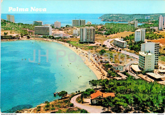Mallorca - Palma Nova - Son Matias - Vista aerea - aerial view - beach - 893 - Spain - used - JH Postcards