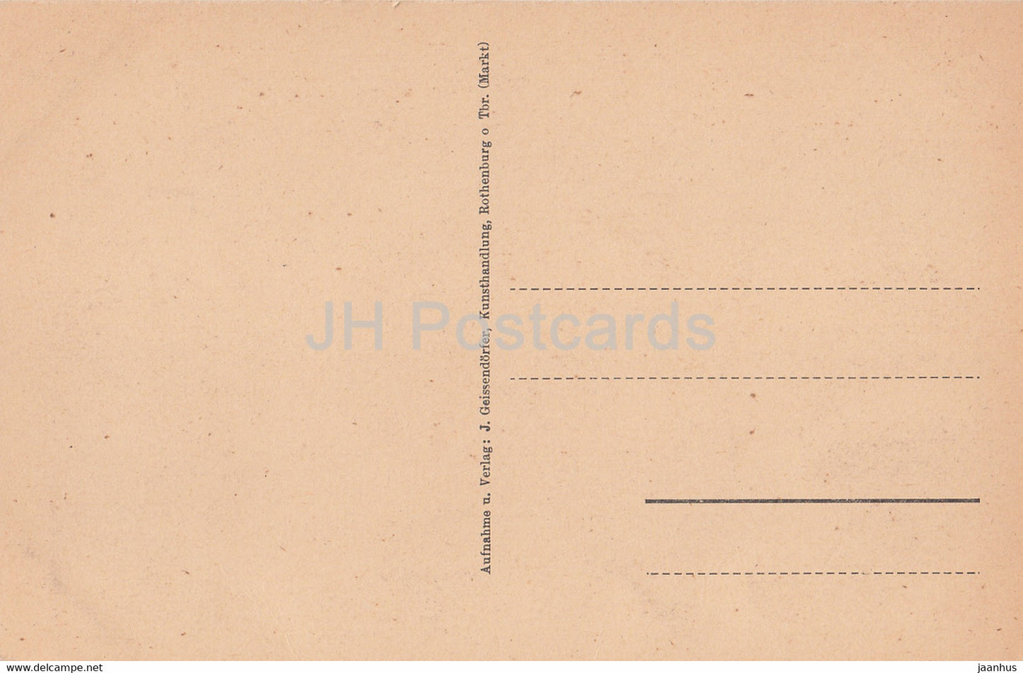 Rothenburg od Tauber - Das Burgtor - 59788 - alte Postkarte - Deutschland - unbenutzt