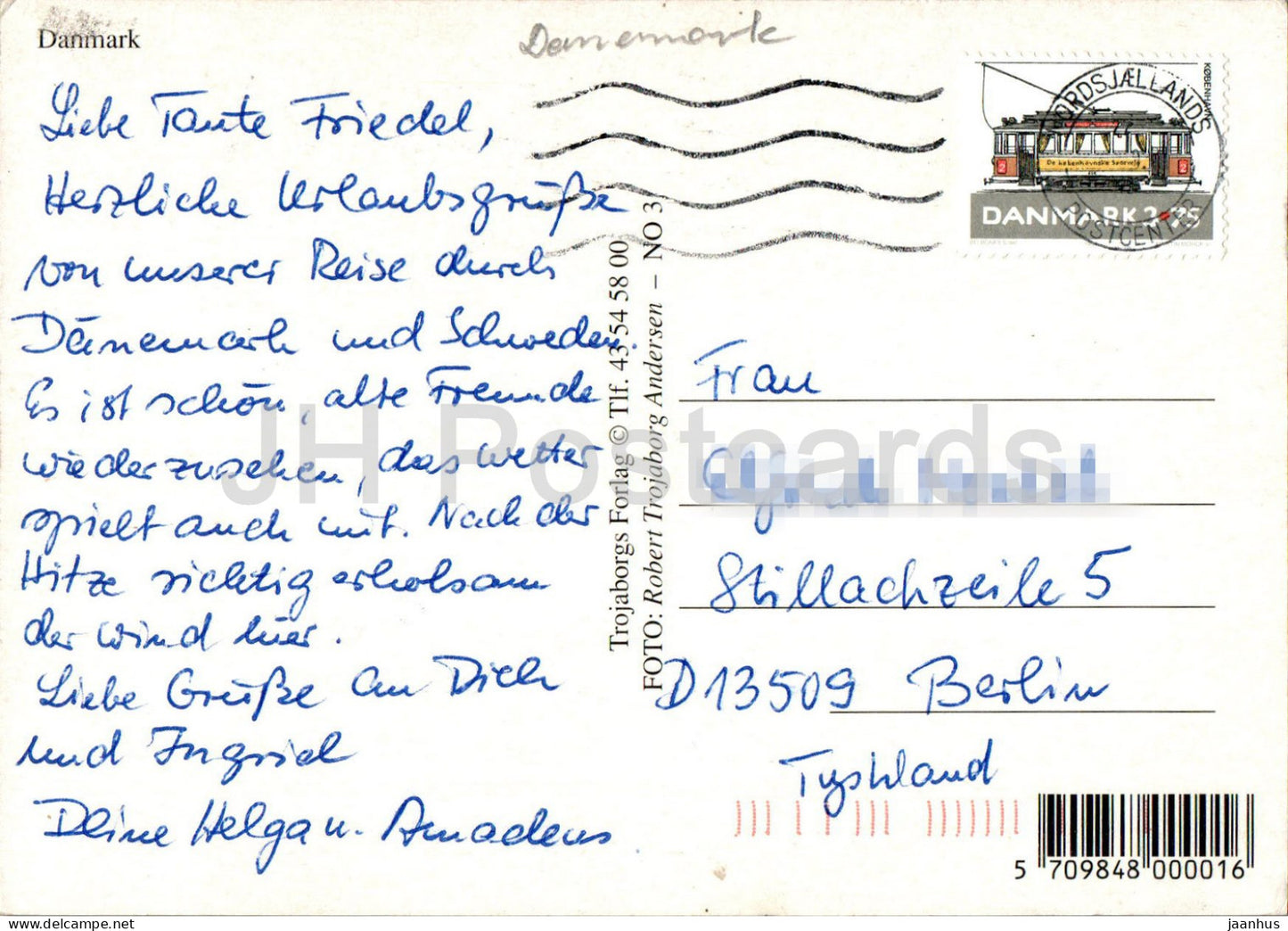 Frederiksborg Slot - Kronborg - Fredensborg Slot - Amalienborg - Royal Guard - castle - NO 3 - Denmark - used