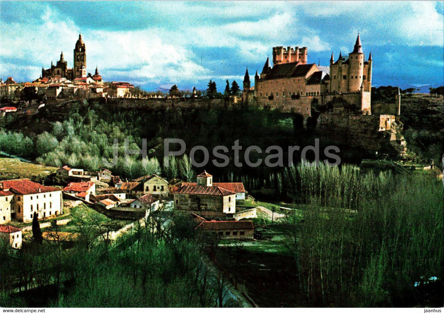 Segovia - Vista General - general view - 825 - Spain - unused - JH Postcards