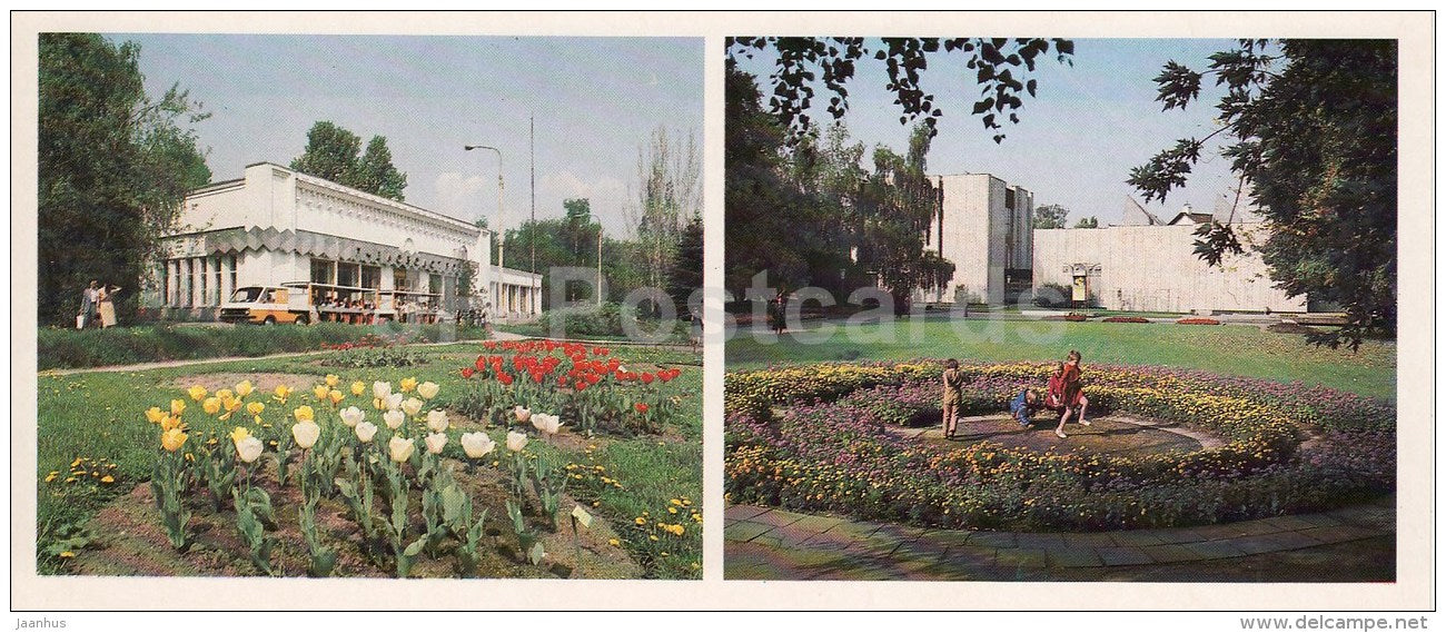 Apiculture Pavilion - Flower-Growing and Landscape-Gardening Pavilion - VDNKh - Moscow - 1986 - Russia USSR - unused - JH Postcards