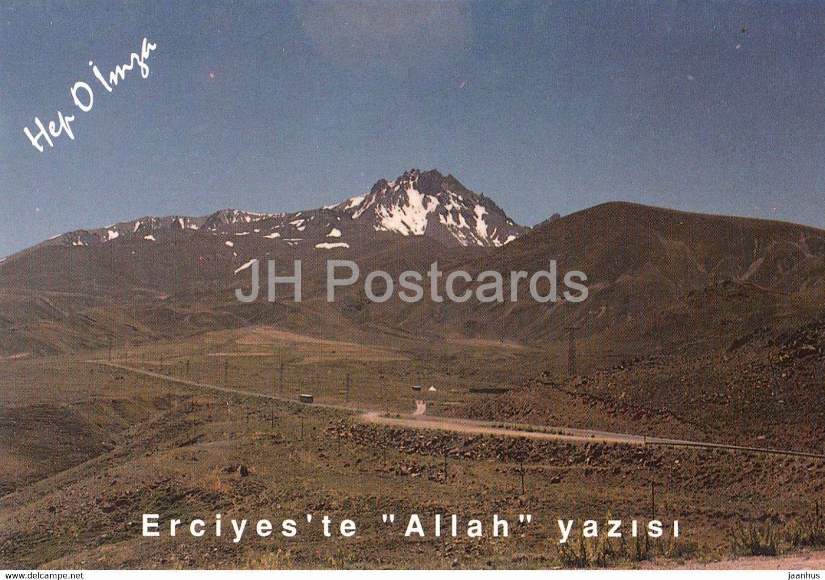 Erciyes Mountain - Kayseri - 1995 - Turkey - used - JH Postcards
