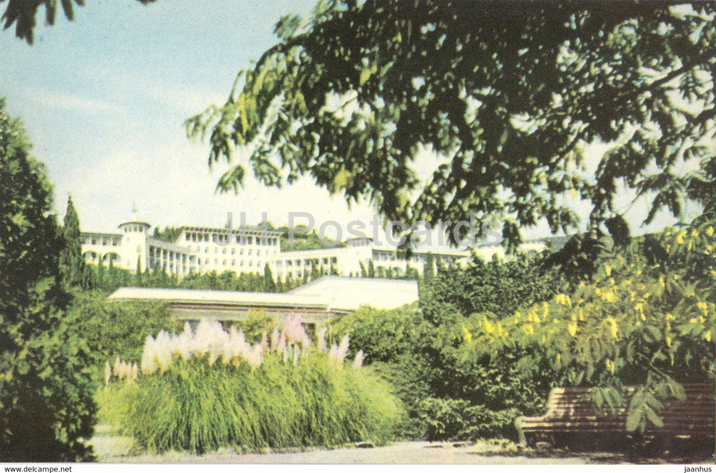 Miskhor - sanatorium Gorsky - 1968 - Ukraine USSR - unused - JH Postcards