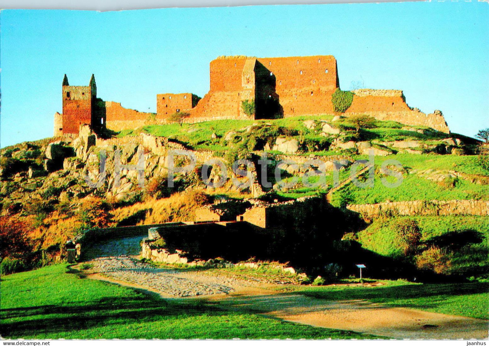 Bornholm - Hammershus - ruins - BK9602 - 1996 - Denmark - used - JH Postcards