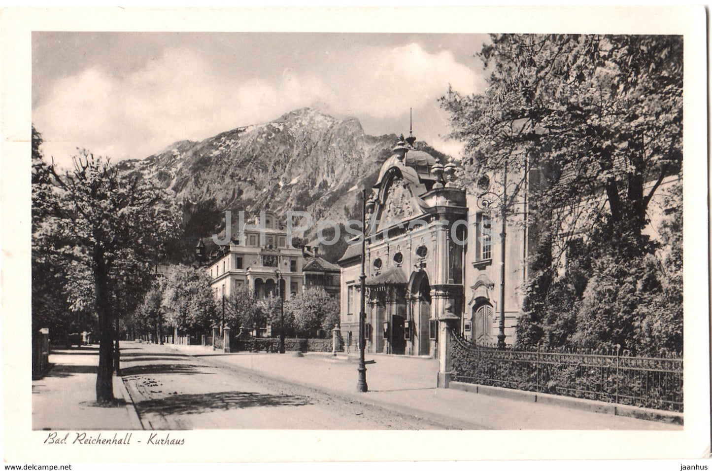 Bad Reichenhall - Kurhaus - 336 - old postcard - 1942 - Germany - used - JH Postcards