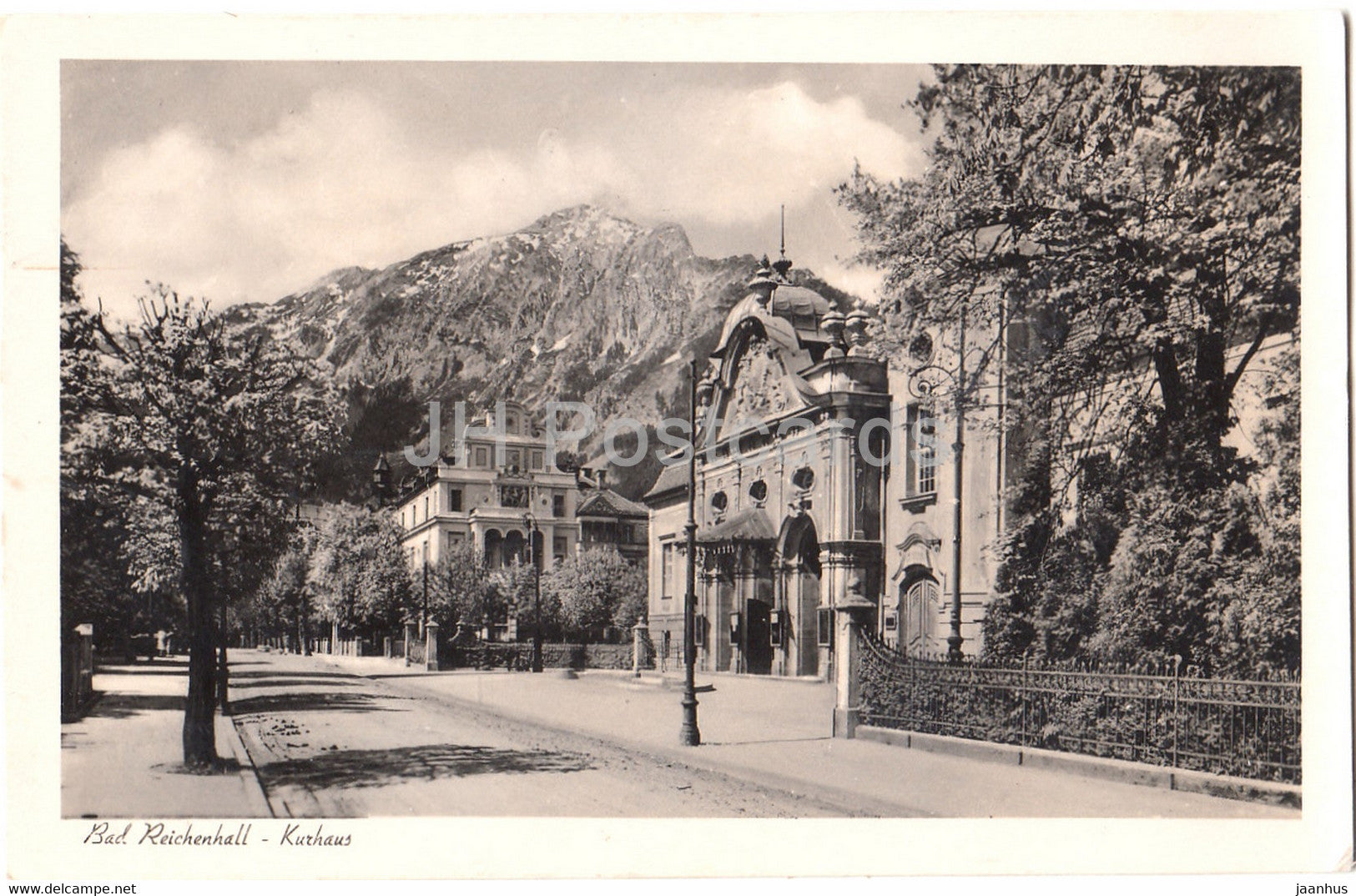 Bad Reichenhall - Kurhaus - 336 - old postcard - 1942 - Germany - used - JH Postcards
