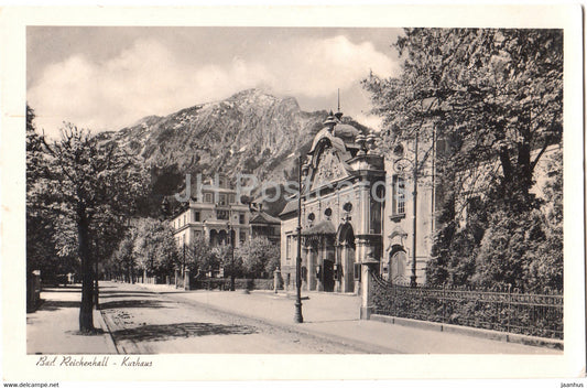 Bad Reichenhall - Kurhaus - 336 - old postcard - 1942 - Germany - used - JH Postcards